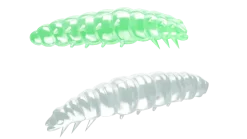 Best Larva 45 Cheese 4,5cm 001 - white Futter & Lockstoffe