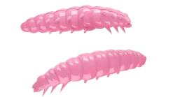 New Larva 45 Knoblauch 4,5cm 004 - silver pearl Futter & Lockstoffe|Gummiköder
