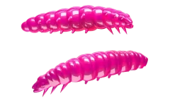 New Larva 45 Knoblauch 4,5cm 004 - silver pearl Futter & Lockstoffe|Gummiköder