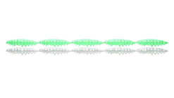 Hot Larva Multi 25 -5x5 Cheese 2,5cm 001 - white Stippen