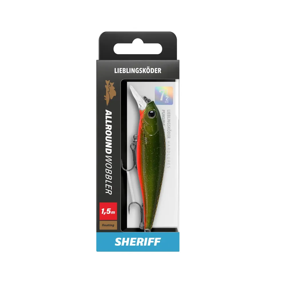 Online Allroundwobbler 75F 7,5cm Sunny Hardbaits