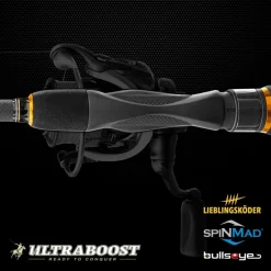 New Bullseye Ultraboost Zander+Hecht 2,65m 10-50g Spinn-Ruten