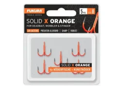 Clearance Fukura Solid X Orange #8 Haken