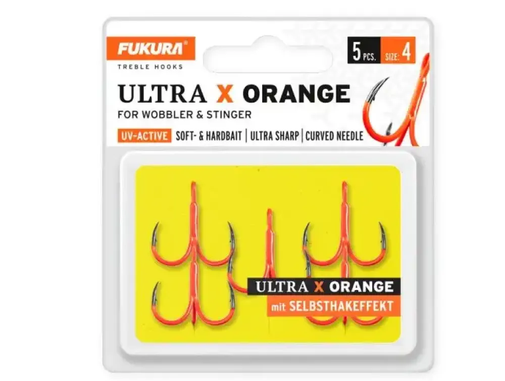 Best Fukura Ultra X Orange #8 Haken