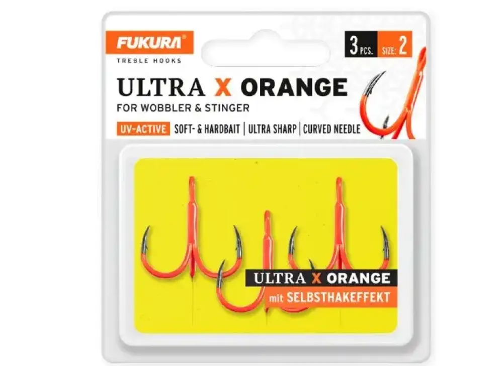 Best Fukura Ultra X Orange #8 Haken