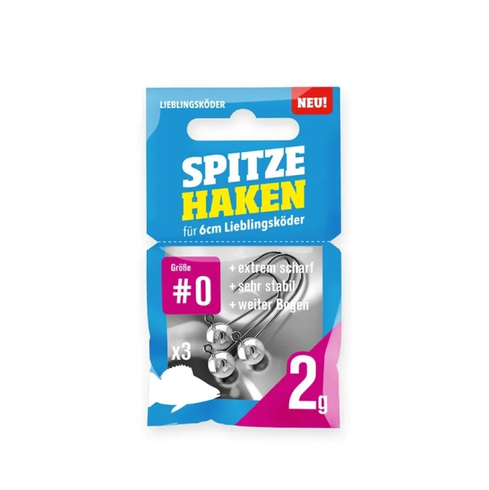 Online Jigköpfe Spitze Haken #0 1g Jigköpfe