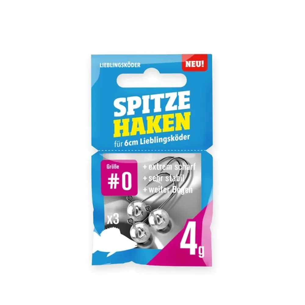 Online Jigköpfe Spitze Haken #0 1g Jigköpfe