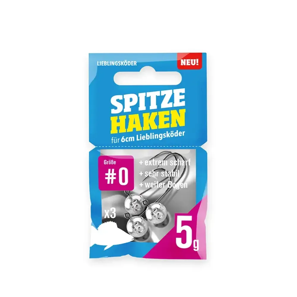 Online Jigköpfe Spitze Haken #0 1g Jigköpfe