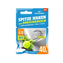 Discount Jigköpfe Spitze Haken #4/0 Neo 20g Kescher