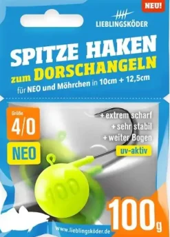 Discount Jigköpfe Spitze Haken #4/0 Neo 20g Kescher