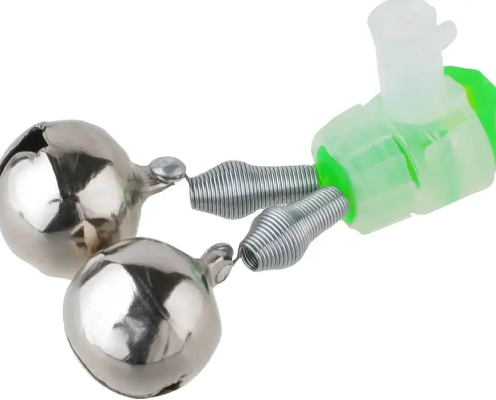 Outlet Doppel Aal- Glocke 3er Pack mit Knicklichthalter D=14mm Bissanzeiger