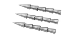 Discount Jaws Nailsinker 16mm Gerade Wolfram 3Stk. Ködertuning|Gewichte
