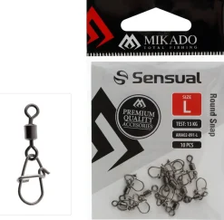 Clearance Round Snap mit Wirbel #L Kleinteile