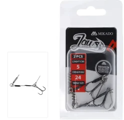 Clearance Stinger Jaws Schraube und Soft Lure Pin 5cm 24kg 2Stk. Ködertuning