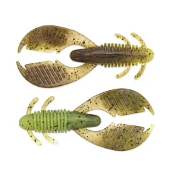 AX Craw 3" Green Pumpkin Chartreuse Gummiköder