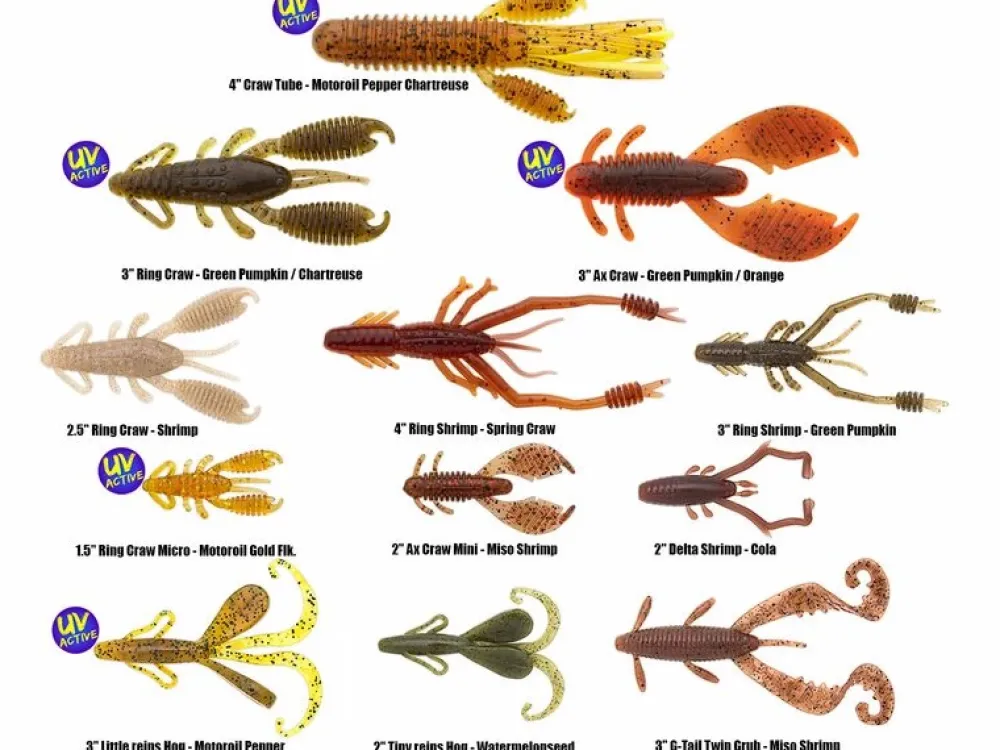 Sale Craws & Creatures Set 2021 Gummiköder