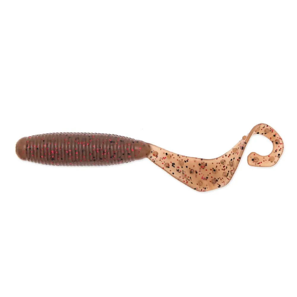 Clearance Fat G-Tail Grub 4" Bubblegum Hauptschnüre|Kopfbedeckungen