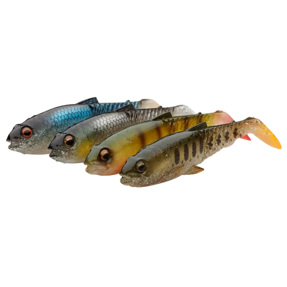 Clearance Craft Cannibal Paddletail 6,5cm Clear Water Mix Gummiköder
