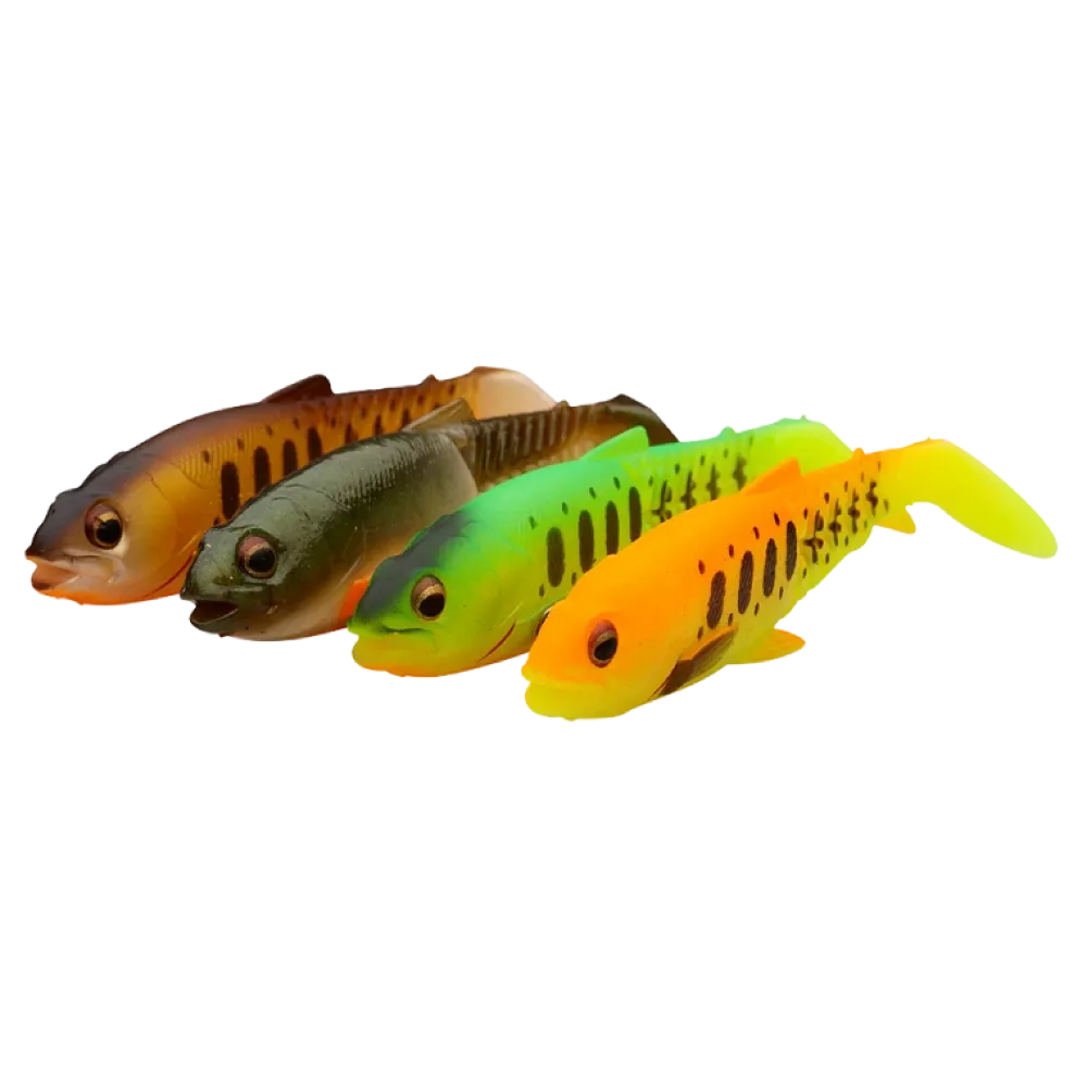 Clearance Craft Cannibal Paddletail 6,5cm Clear Water Mix Gummiköder