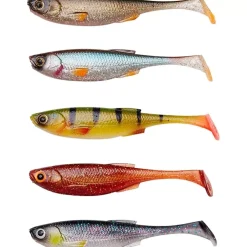 Online Craft Cannibal Paddletail Mix 10cm Clear Water Gummiköder