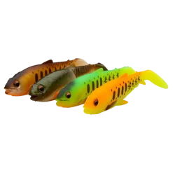 New Craft Cannibal Paddletail 8,5cm Clear Water Mix Gummiköder