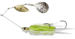 FZ Da Bush Spinnerbait 21g White Silver Metallköder
