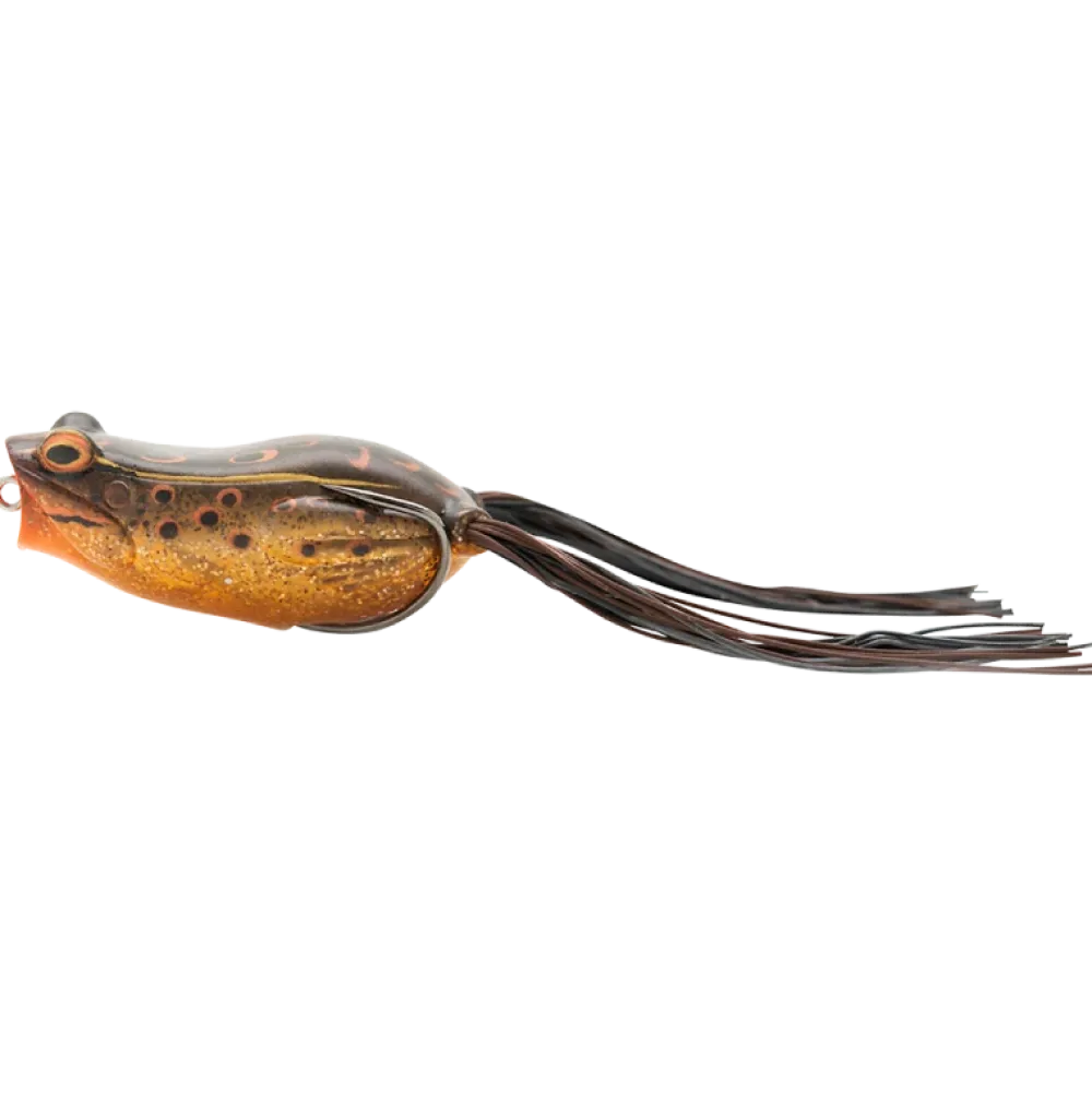 Best Hop Popper Frog 5,5cm Black Hardbaits|Gummiköder