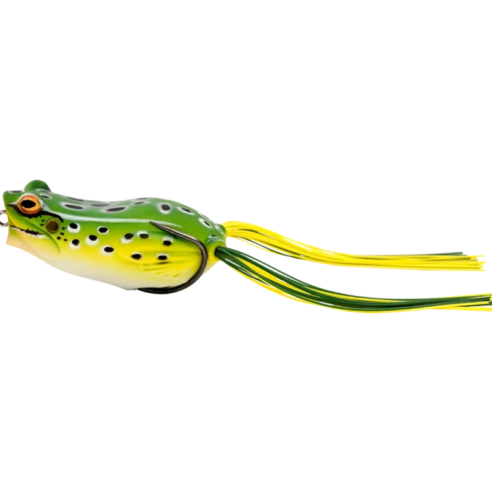Best Hop Popper Frog 5,5cm Black Hardbaits|Gummiköder