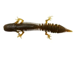 New Ned Salamander 7,5cm Green Pumpkin Gummiköder