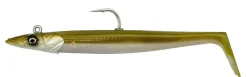 Best Sandeel V2 18cm Green Silver Meeresköder|Gummiköder