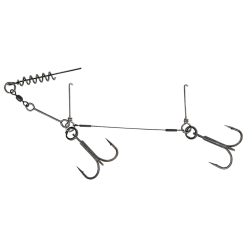 Discount 1x7 Titanium Corkscrew Stinger #1/0 12cm Ködertuning