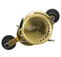 New Calcutta Conquest MD 401 XG Left Hand Long Handle Rollen
