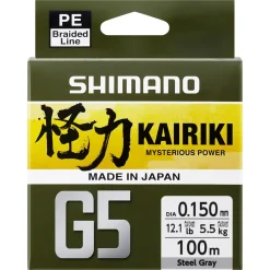 Discount Kairiki G5 150m Steel Gray 0,13mm 4,1kg Hauptschnüre