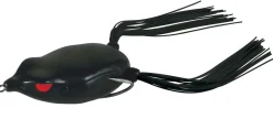 Hot Bronzeye Frog Jr. 60 Midnight Black Hardbaits|Gummiköder