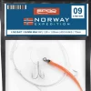 Hot Norway Expedition Rig 9 Live Bait Gummi Mak UV Gr.3/0 und 4/0 170cm 1,0mm 2 1,7m Meeresköder