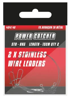 New Power Catcher Wire Leader 15cm 12kg Vorfächer