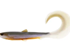 Clearance Bullteez Curltail 10cm Bass Orange Gummiköder