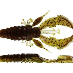 New CreCraw 10cm Black Blue Gummiköder
