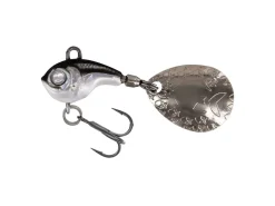 Outlet DropBite Tungsten Spin Tail Jig 9g Diamond Metallköder