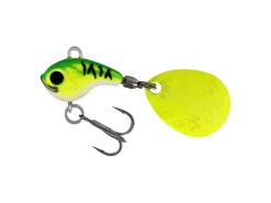 Outlet DropBite Tungsten Spin Tail Jig 9g Diamond Metallköder