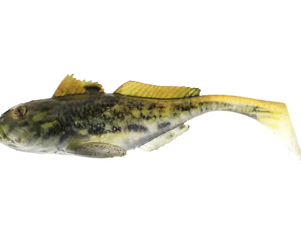 New Gunnar The Goby 6,5cm Appleseed Gummiköder