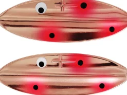 Clearance Præsten 3,3cm 4g Black Orange Clown Metallköder