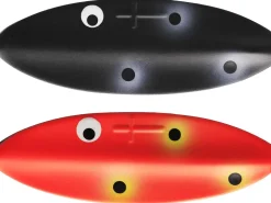 Online Præsten 4,9cm 7g Black Orange Clown Metallköder