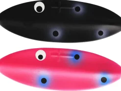 Online Præsten 4,9cm 7g Black Orange Clown Metallköder