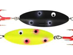 Præsten Wired 4,9cm 7g Black Orange Clown Metallköder