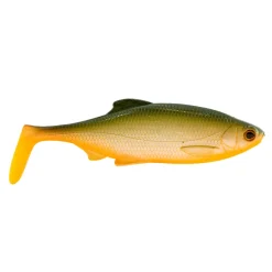 New Ricky The Roach Shadtail AJ Sonderfarbe 14cm Black Perch Gummiköder