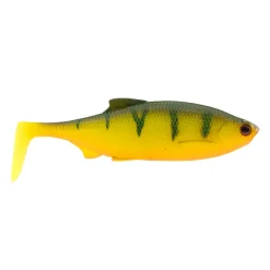 New Ricky The Roach Shadtail AJ Sonderfarbe 14cm Black Perch Gummiköder