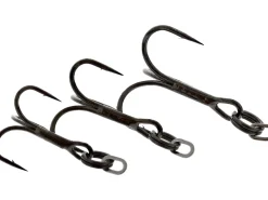 Best Rigged Seatrout Treble Hooks Black #8 Ködertuning