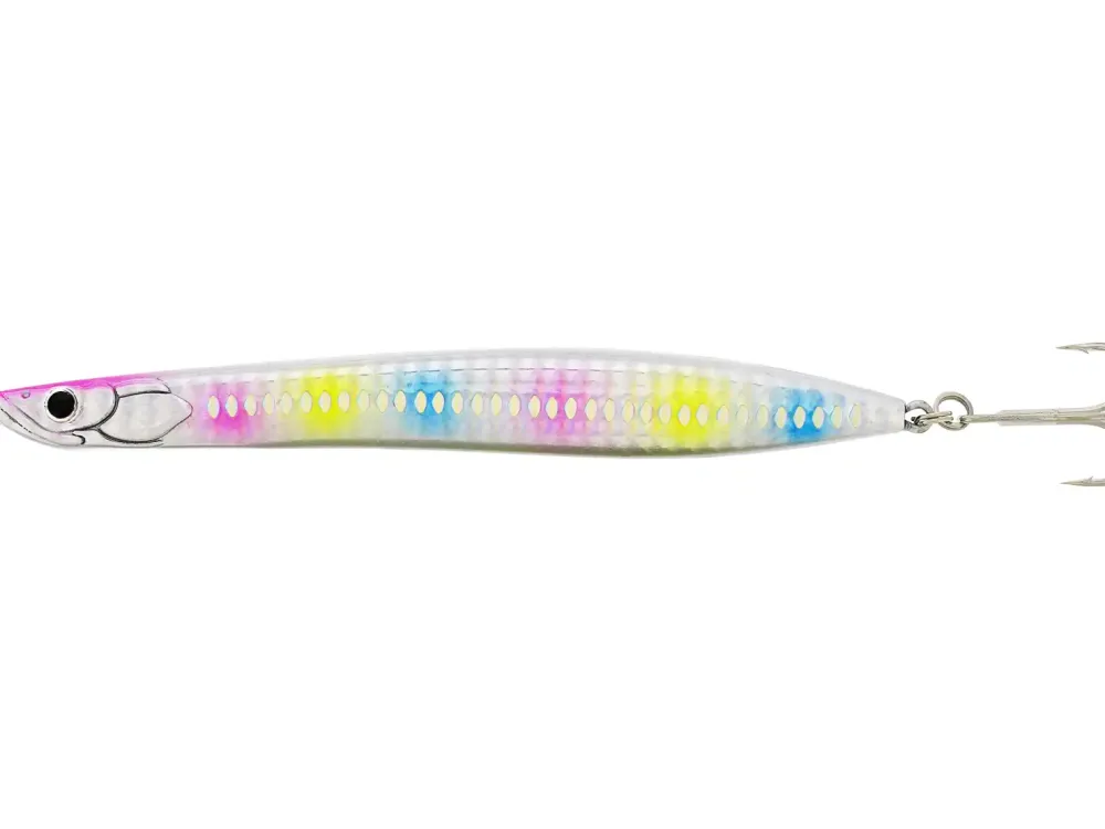 New Sandy Fixed Sbass 10cm 14g Bright White Scales Meeresköder|Bissanzeiger