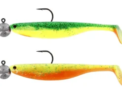 Hot ShadTeez Slim R 'N R Mix 7,5cm Dark Water Mix 1 Gummiköder